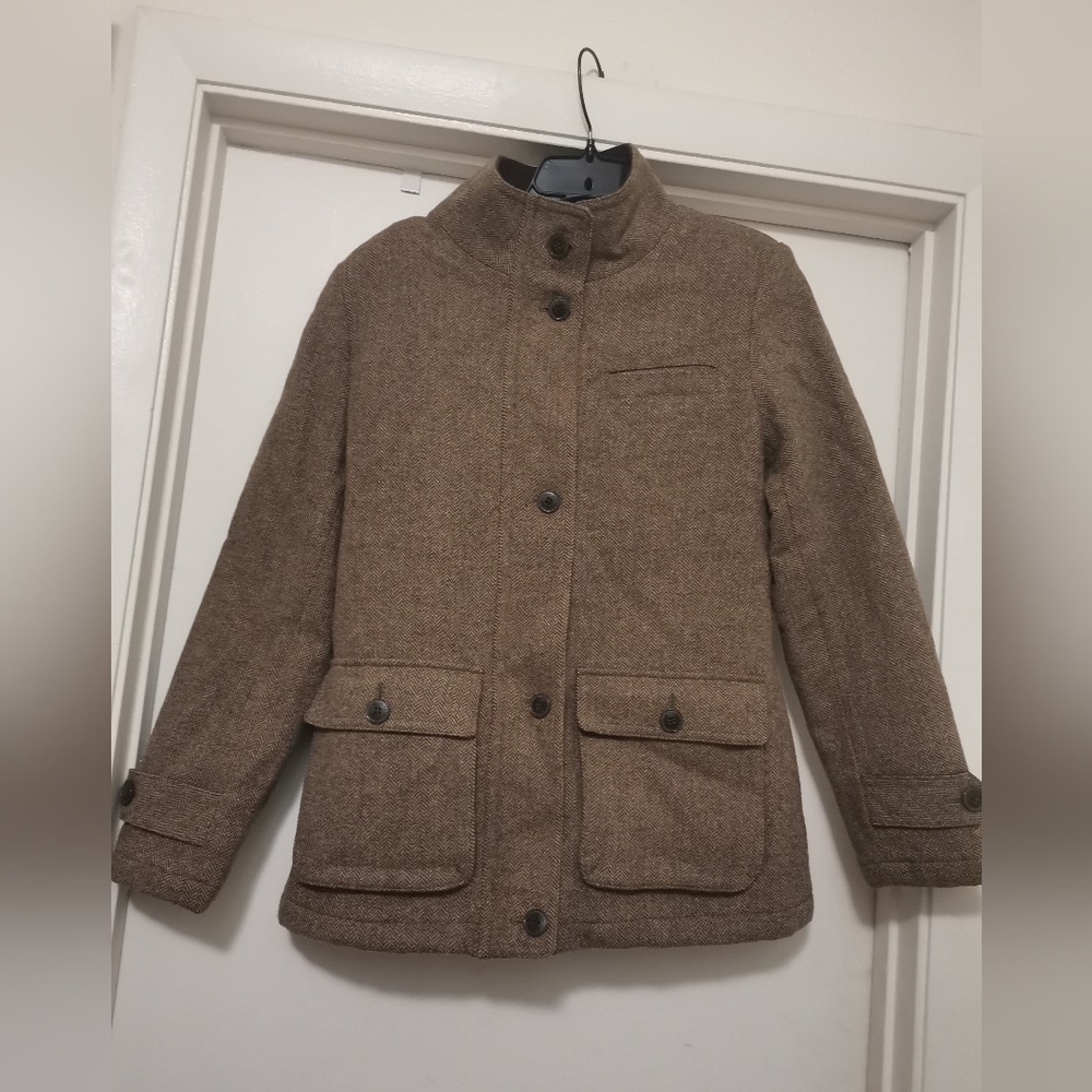 Jack Murphy Ireland 100% Wool Coat Jacket, Size:8